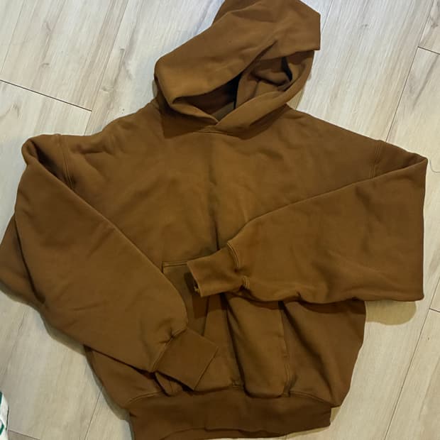 이지갭 yzy 후드티 라이트브라운 s