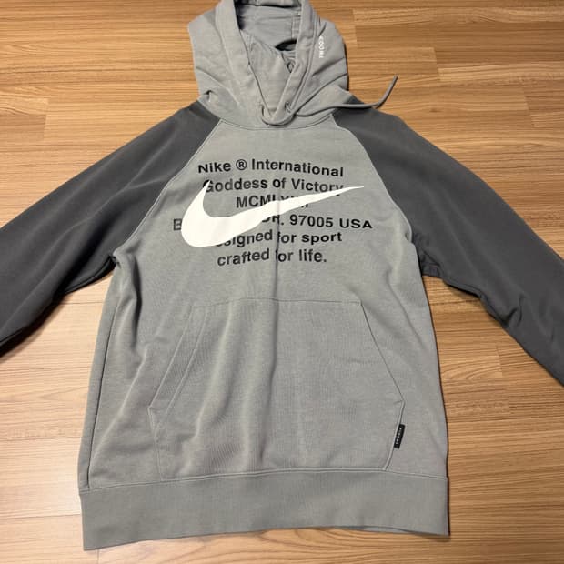 나이키 스우시 후드티 S