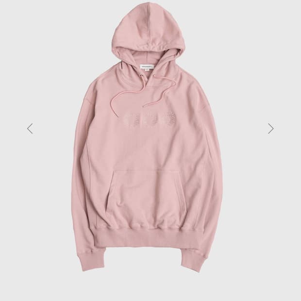 999humanity evd hoodie pink