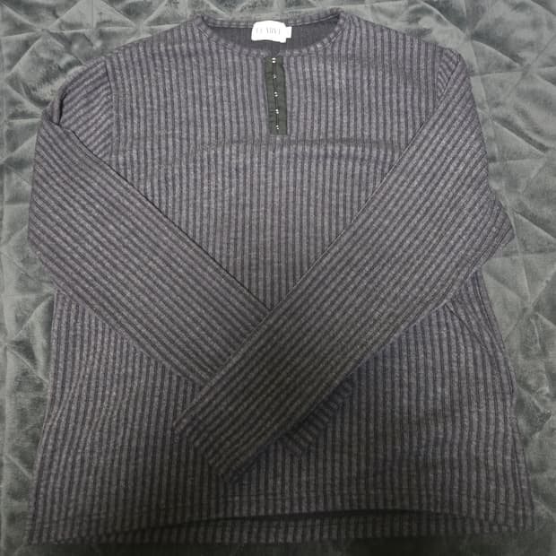 르아브 헨리넥 니트 L (퍼플)