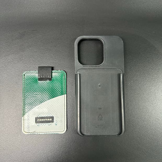 프라이탁 아이폰 14 pro 케이스 + 카드지갑 세트