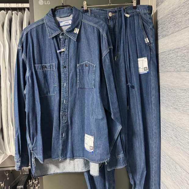 [50/48] 미하라야스히로 데님 셋업