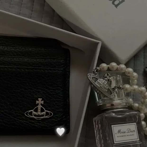 비비안웨스트우드 카드지갑 박스 +지갑 