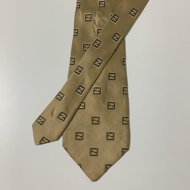 펜디(FENDI) FF모노그램 넥타이 명품 A등급 9.9cm