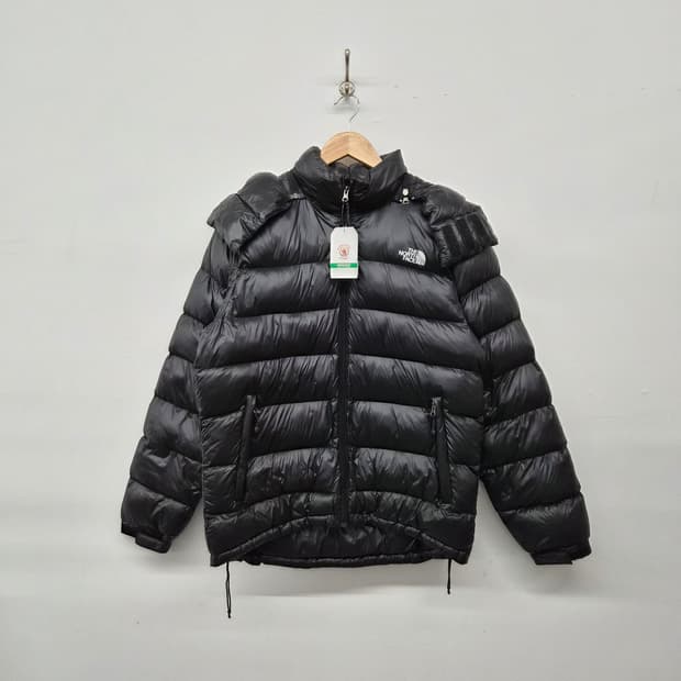 노스페이스 블랙 패딩 점퍼 남성 L
