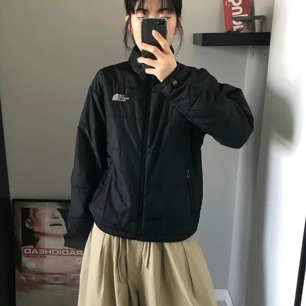 노스페이스 경량패딩 95