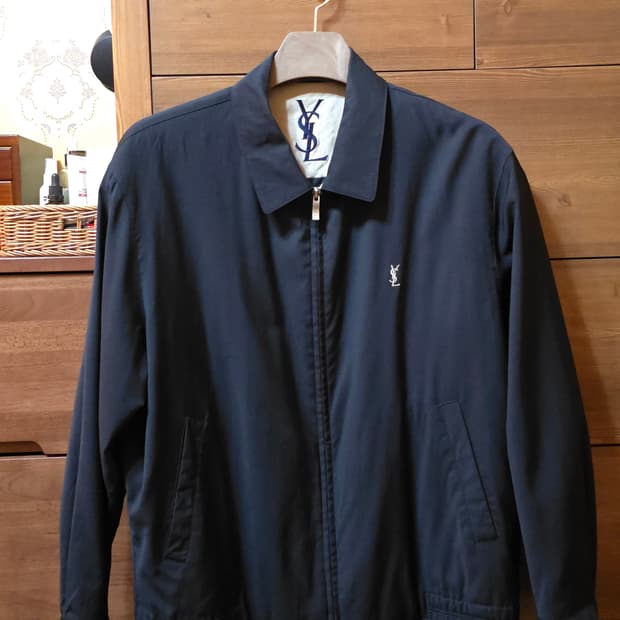 입생로랑 YSL 블루종 자켓
