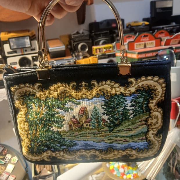 빈티지 타피스트리 가방