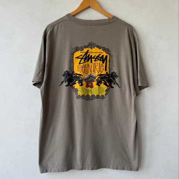 90s 스투시 Feeling Irie 티셔츠