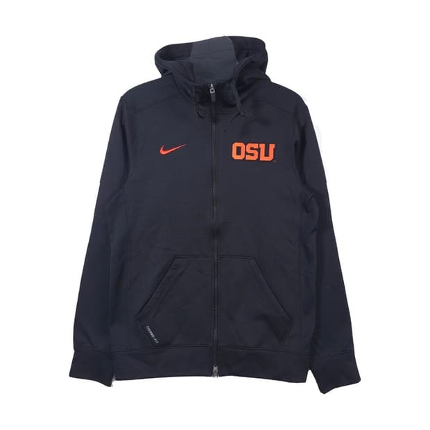 나이키 써마핏 OSU 오하이오 로고 후드 집업 XS