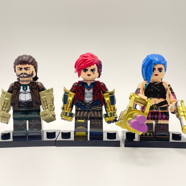 아케인 LOL 롤 피규어 3종