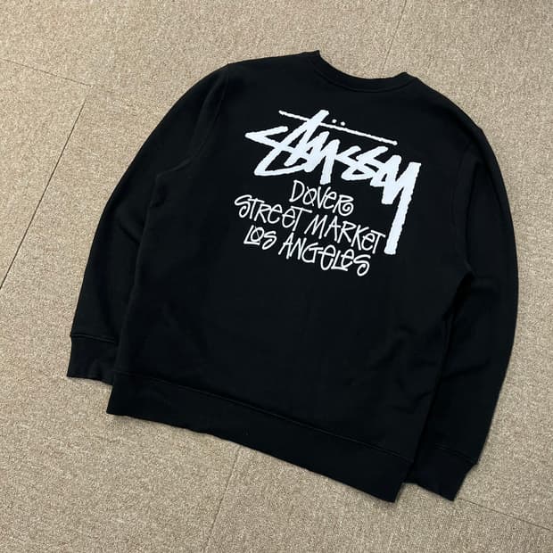 스투시 x 도버스트릿 마켓 LA  맨투맨