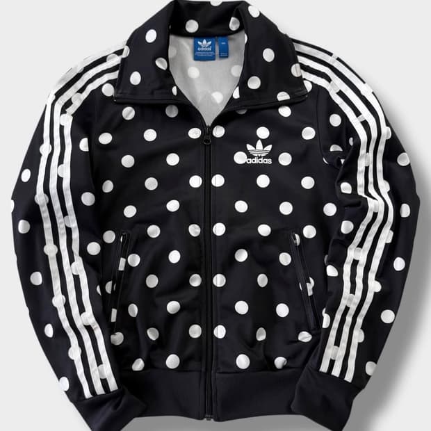 아디다스 도트 땡땡이 져지 (S)