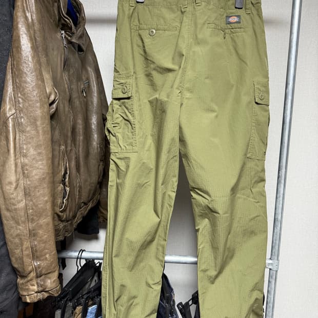 디키즈 립스탑 카고 팬츠 Olive