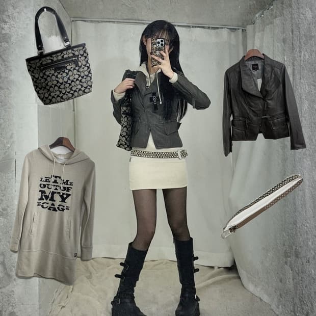 코치 데일리 오네갸루 코디세트 