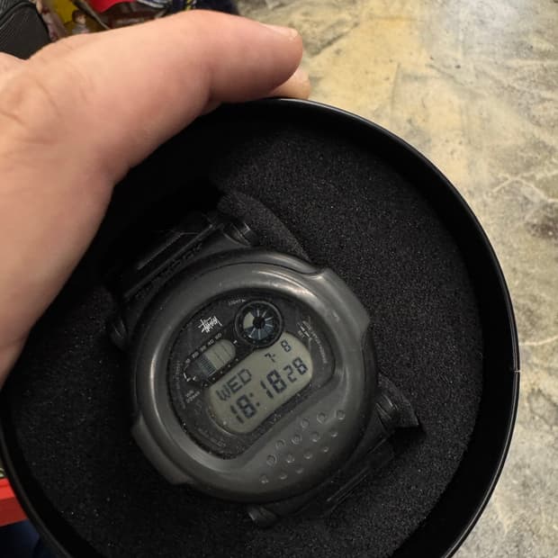 스투시 G-SHOCK×STUSSY G-001ST 기념시계 