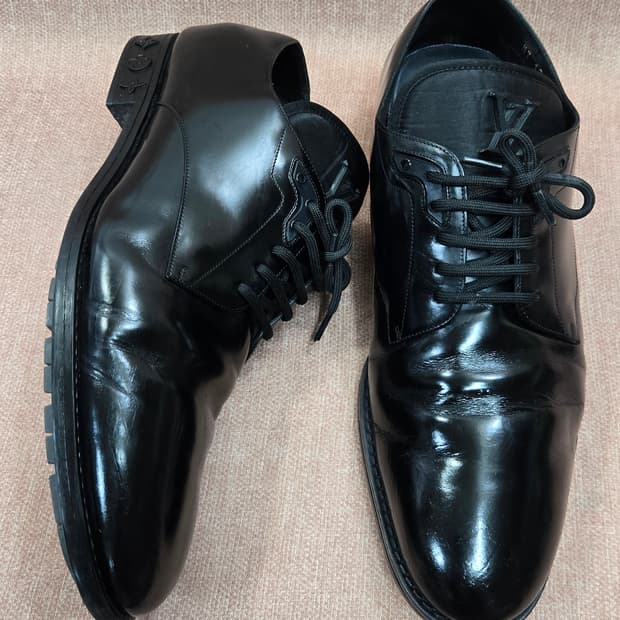 루이비통 정품 265mm- 카프스킨 남성 포멀 더비 슈즈 사이즈8 2/1