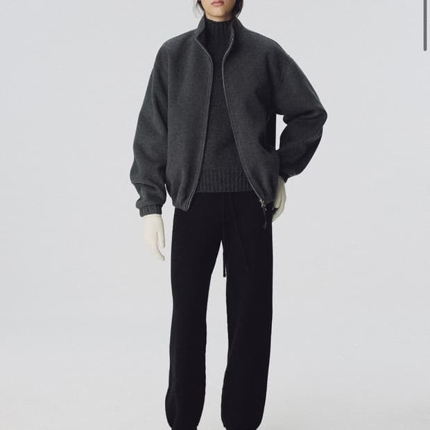 낫띵리튼 블루종 다크그레이