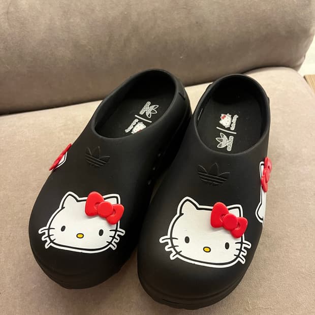아디다스 키티 뮬 스탠스미 클로그 235