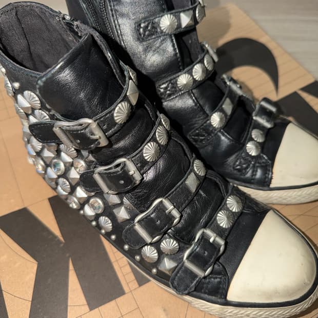 Ash 하이탑 빈티지 신발