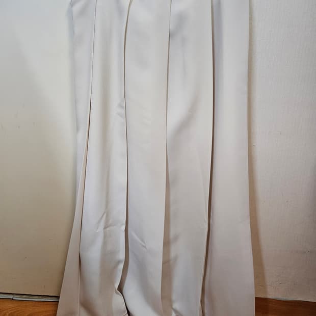 M) 렉토 RECTO 플리츠 롱 스커트