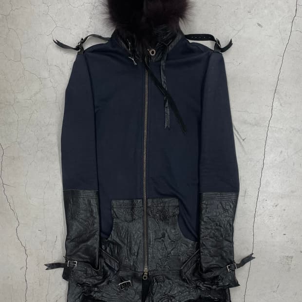 Michel Berandi FW06 Fox Fur trim jacket