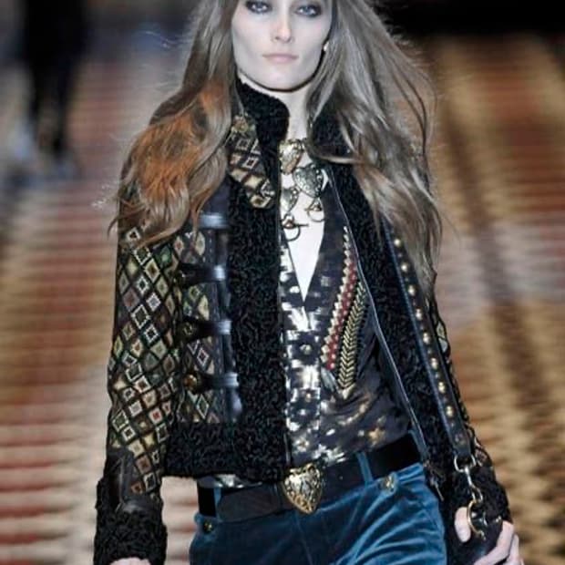 GUCCI 08fw Heart Buckle  Belt/85*34