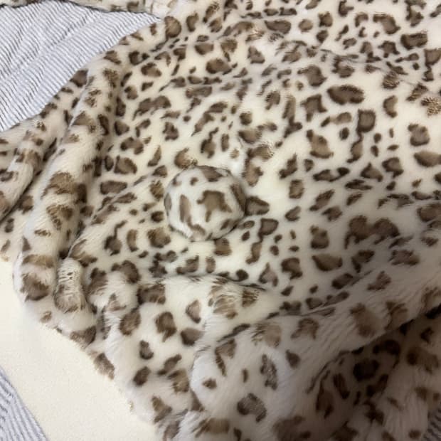 앙크루즈 네코미미 호피 폼폼이 오네갸루 더플코트