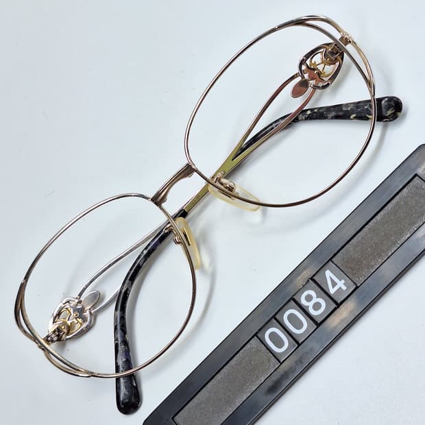 90s 일본 빈티지/란셀 LANCEL L-3225 순수 티타늄 안경테