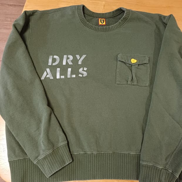 휴먼메이드 맨투맨 XXL