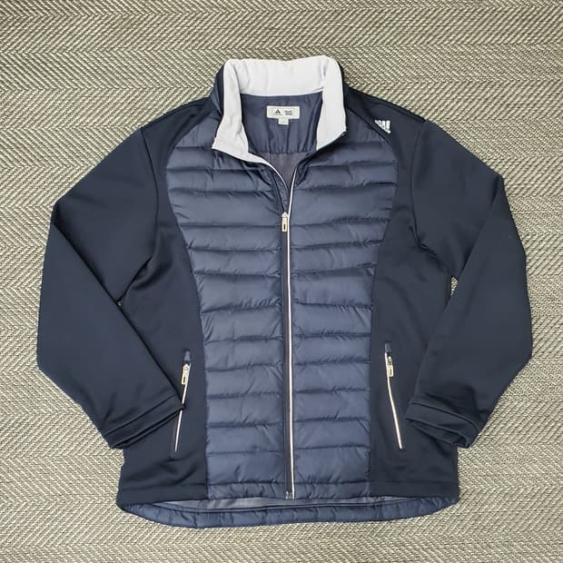 아디다스 하이브리드 골프패딩 남자110