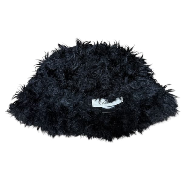 지용킴 선블리치 리버시블 퍼 버킷햇