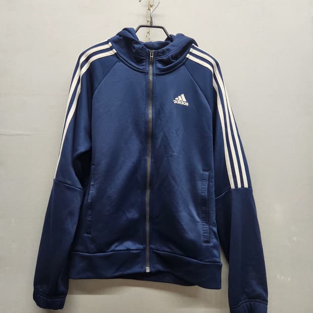 아디다스 오리지널 로고 후드 져지 S(M)