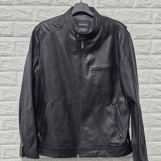 택포) POLICE 양가죽 자켓 110 (2XL)