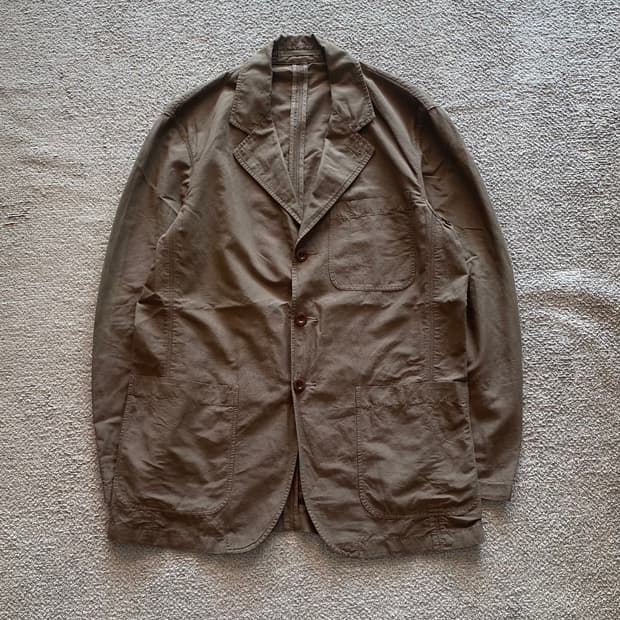 CP컴퍼니 코튼 린넨 3버튼 라이트웨이트 캐주얼 블레이저