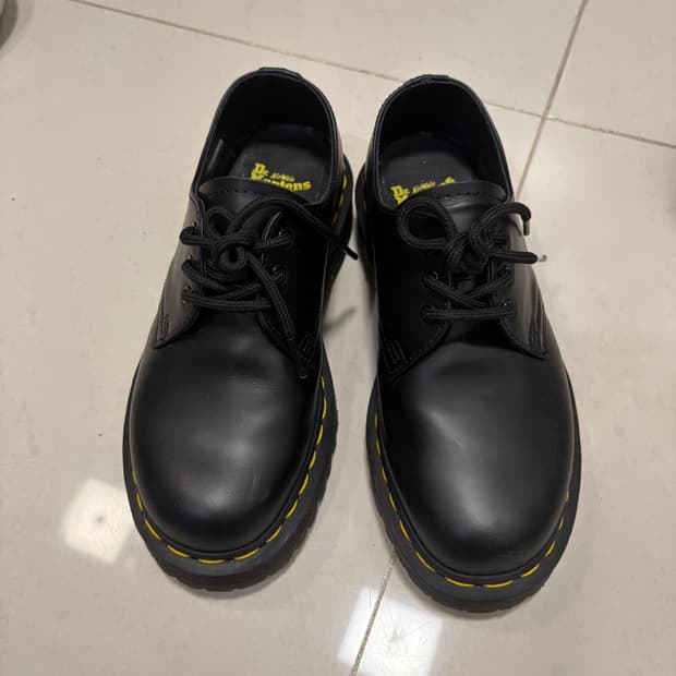 닥터마틴 1461 3홀 벡스 블랙 스무스