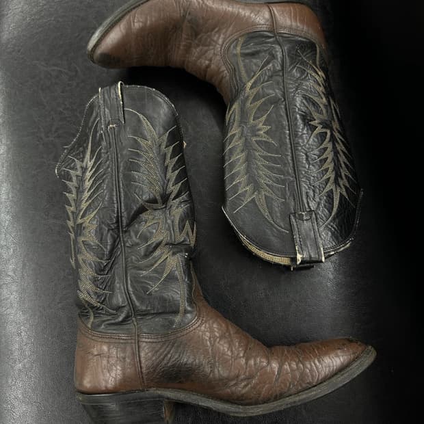 90s Nocona boots made in USA 8