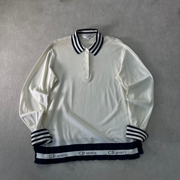 W 100 크리스챤 디올 스포츠 일본판 카라 티셔츠