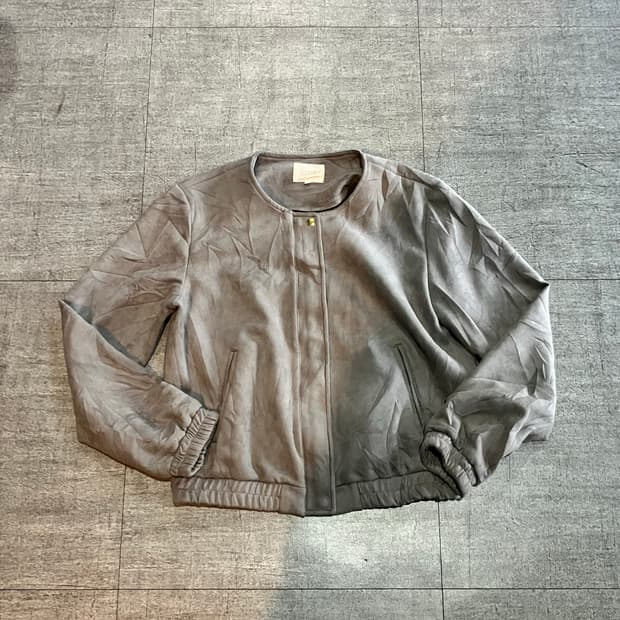 일본빈티지 Grove 그로브 하구미모리걸 달천깔페어리 블루종자켓