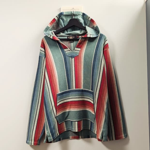 RRL SERAPE BAJA PULLOVER parker