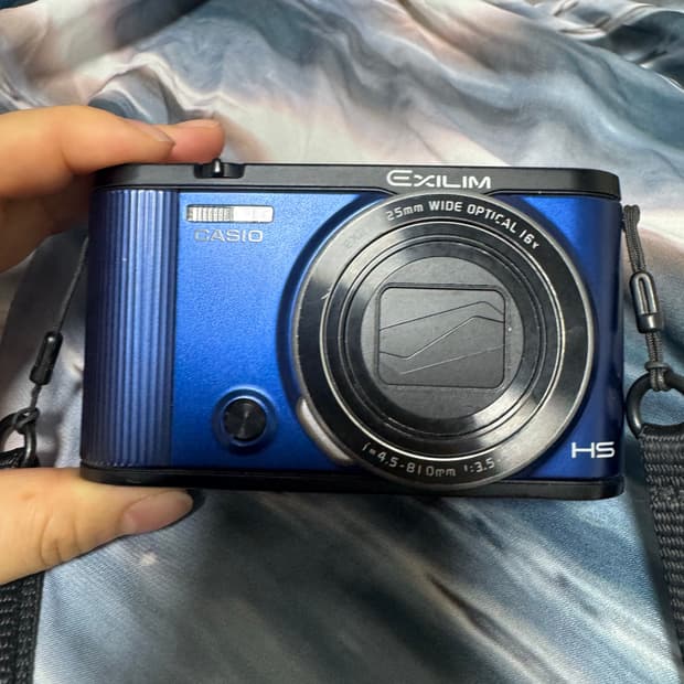 카시오 ex-zr1600 블루 카메라 🐬✨🤍