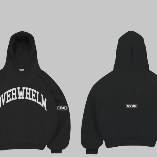 압도 컬리지 아치 후드 미개봉 새상품