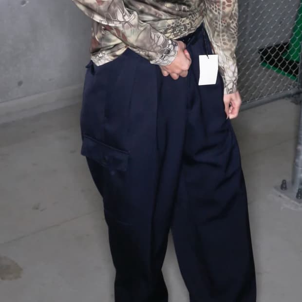 Fifth store 프렌치 밀리터리 카고팬츠 M