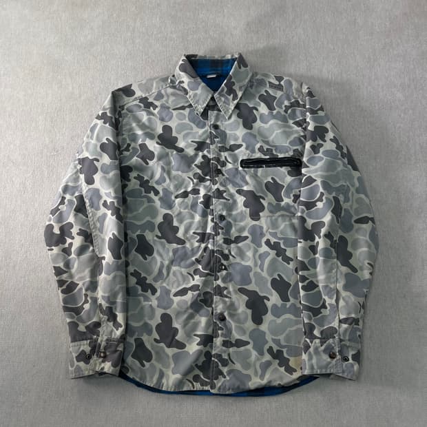 100 스투시 미국판 밀리터리 카모 자켓 