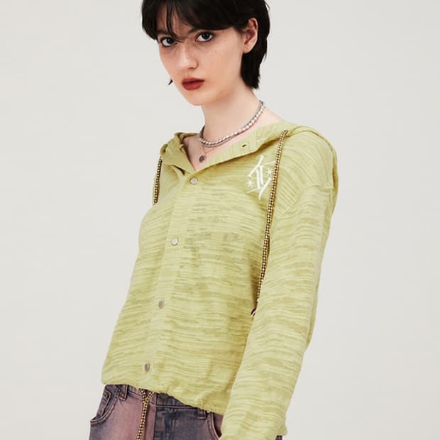 키르시 후드 가디건 새상품