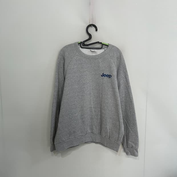 지프 남성 기모 맨투맨 100