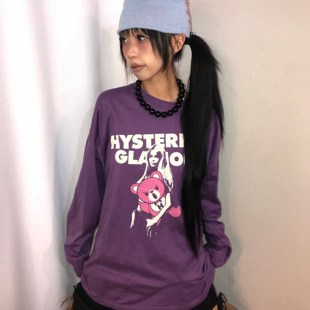 Hysteric Glamour His Girl & Fxxk Bear
