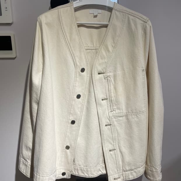 cos 코스 데님 카라리스 자켓 M