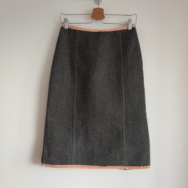 미우미우(miumiu) 헤링본 스커트(ITALY)