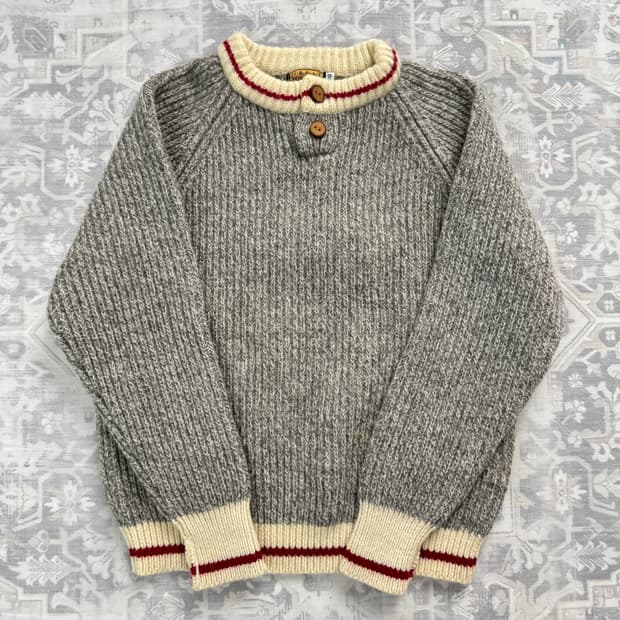 Great Nothern Knitters 빈티지 단추 니트